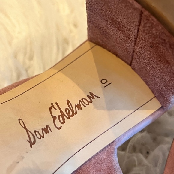 Sam Edelman fuzzy platform heels - Picture 2 of 4